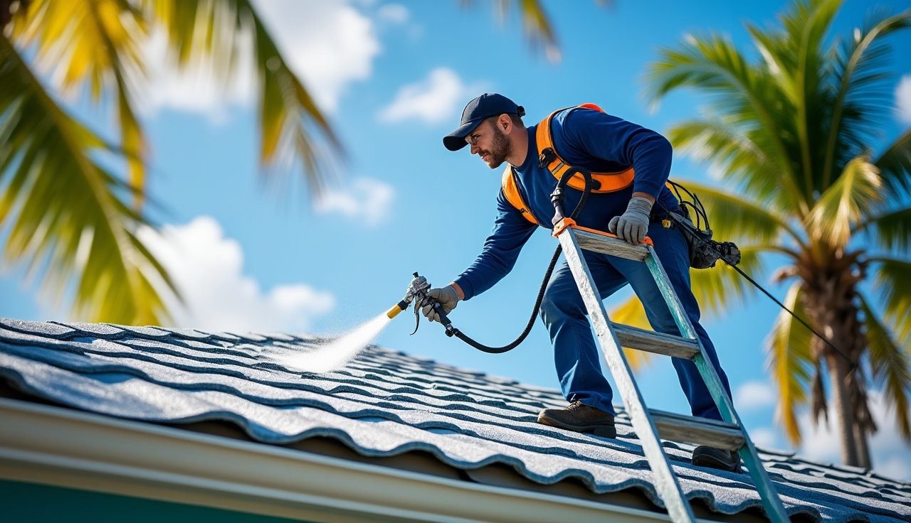 Advanced Roof Painting Technologies for Miami's Climate