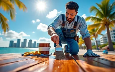 Top Wood Staining Services in Miami Beach, FL